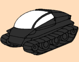 Desenho Nave tanque pintado por davi b 