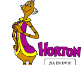 Desenho Horton - Prefeito pintado por janaina