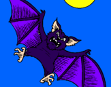 Desenho Morcego cão pintado por GUILLERMO