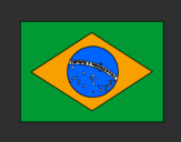 Desenho Brasil pintado por fellipe