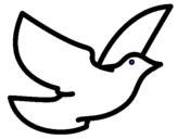 Desenho Pomba da paz pintado por Diana