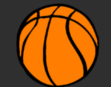 Desenho Bola de basquete pintado por françois duval