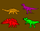 Desenho Dinossauros de terra pintado por JAVIER saez     4
