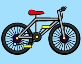 Desenho Bicicleta pintado por sa