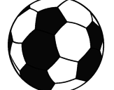Desenho Bola de futebol II pintado por Matheus H.H