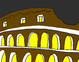 Desenho Coliseu pintado por nklppppppppñdrrrrrrrrrrrd