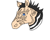 Desenho Zebra II pintado por Evelin