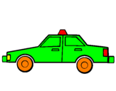 Desenho Taxi pintado por cris
