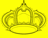 Desenho Corona pintado por anónimo