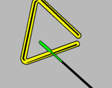 Desenho Triângulo pintado por yure