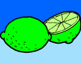 Desenho Limão pintado por aguilar