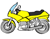 Desenho Motocicleta pintado por cezar
