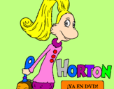 Desenho Horton - Sally O'Maley pintado por Giovanna Ropero