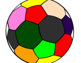 Desenho Bola de futebol II pintado por caua jefersomlll         