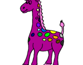 Desenho Girafa pintado por kethlen