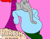Desenho Horton pintado por Leonnam