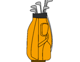 Desenho Clube de golfe pintado por antonio