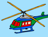 Desenho Helicoptero  pintado por GABRIEL LASSECK