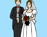 Desenho Marido e esposa III pintado por debora