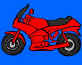 Desenho Motocicleta pintado por LUCAS