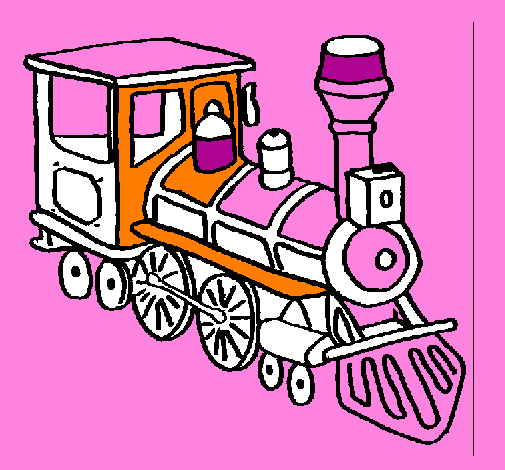 Desenho Comboio pintado por RENAN CHAVES