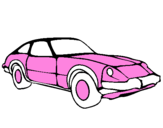 Desenho Carro desportivo pintado por rafinha