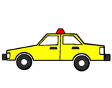 Desenho Taxi pintado por j.r.