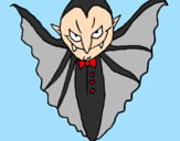 Desenho Vampiro aterrorizador pintado por renan123