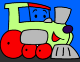 Desenho Comboio pintado por AUGUSTO