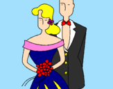 Desenho Marido e esposa II pintado por -Paty-