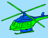 Desenho Helicoptero  pintado por vanusa