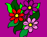 Desenho Florzitas pintado por camilly