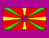 Desenho República da Macedónia pintado por ale