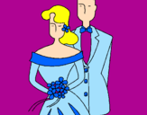 Desenho Marido e esposa II pintado por ko9uo