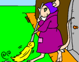 Desenho La ratita presumida 1 pintado por beatriz f