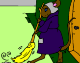 Desenho La ratita presumida 1 pintado por anónimo