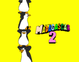 Desenho Madagascar 2 Pingüinos pintado por pualat.