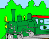 Desenho Locomotiva  pintado por Gregório