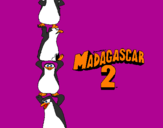Desenho Madagascar 2 Pingüinos pintado por pinguin madagascar