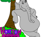Desenho Horton pintado por mika