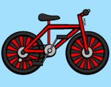 Desenho Bicicleta pintado por rafa
