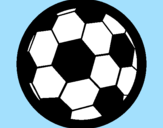Desenho Bola de futebol III pintado por luís henrique koehler bar