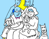Desenho Família pintado por tekp,kjlkjhjgjghfhfgfgfff