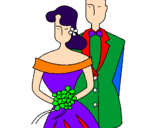 Desenho Marido e esposa II pintado por MATHEUS
