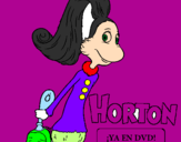 Desenho Horton - Sally O'Maley pintado por gigi