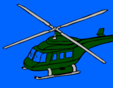 Desenho Helicoptero  pintado por JOÃO LUIS