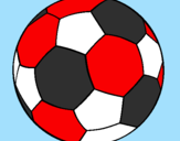 Desenho Bola de futebol II pintado por kattia