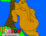 Desenho Horton pintado por simone