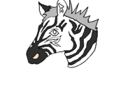 Desenho Zebra II pintado por gabryel