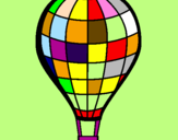 Desenho Balão de ar quente pintado por rodrigo